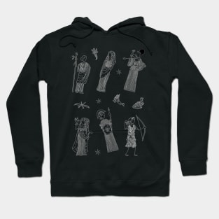 Greek Myth Comix - The Gods Sticker Pack 1 Hoodie